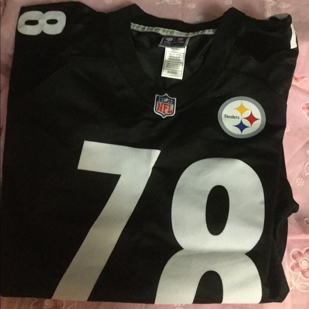 Pittsburgh Steelers #78 Alejandro Villanueva 2XL